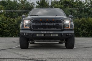Ford Raptor Bumper - Front - Road Armor - Stealth Non-Winch - Tex Blk - `17-`20